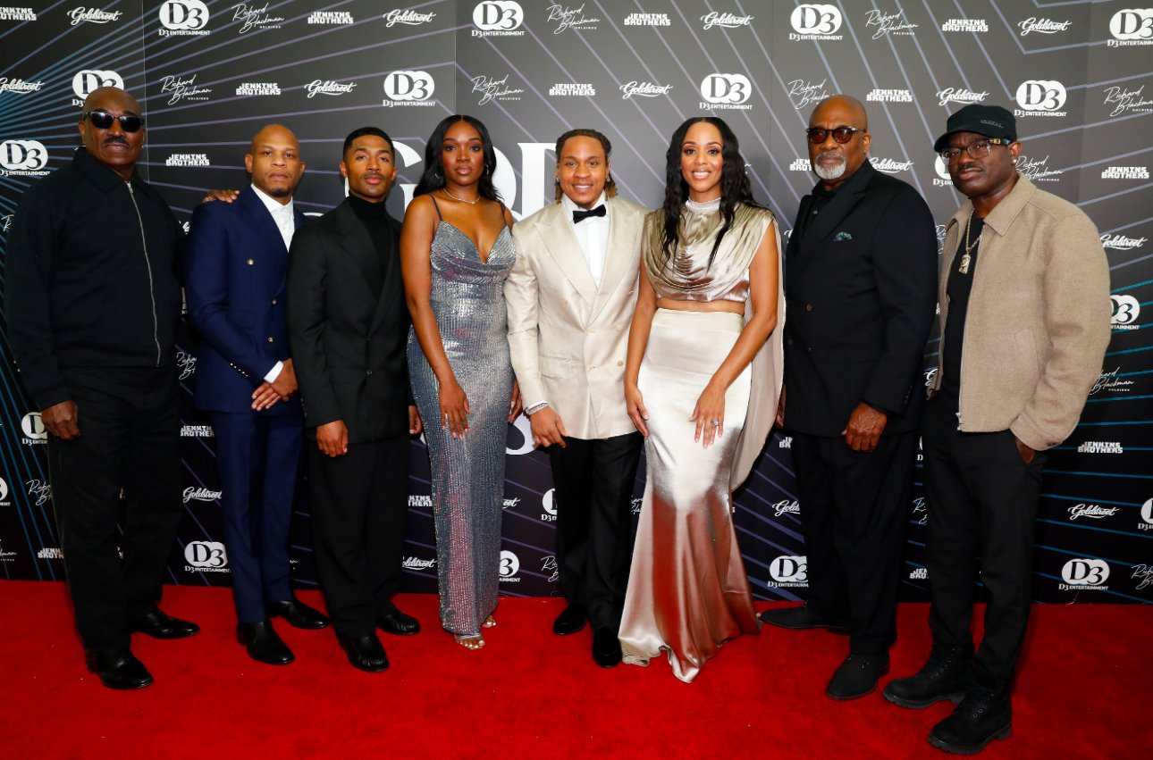 The cast of GOD WITH US on the red carpet at the Washington, D.C. premiere