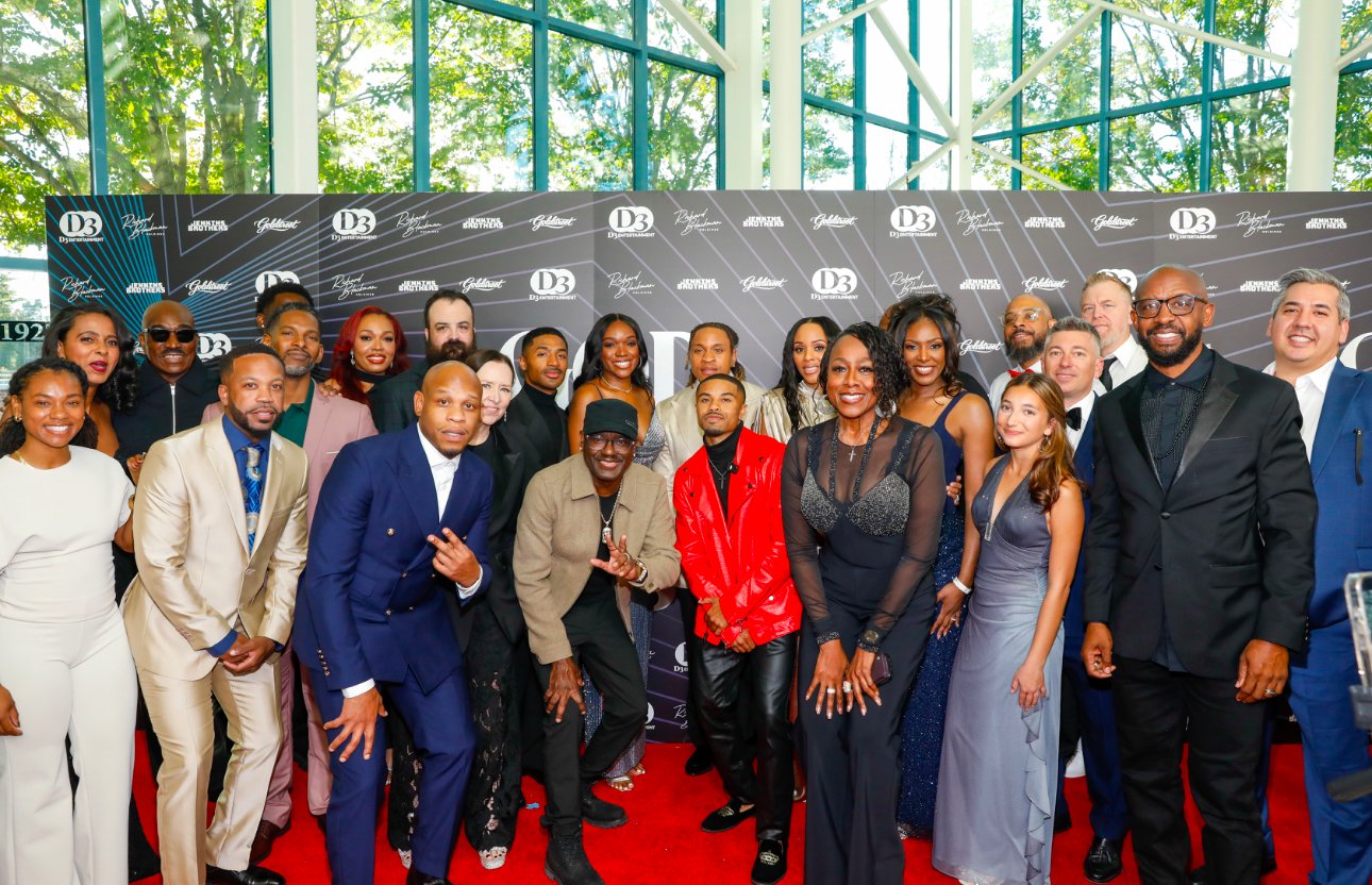 Cast, filmmakers and guests on the GOD WITH US red carpet