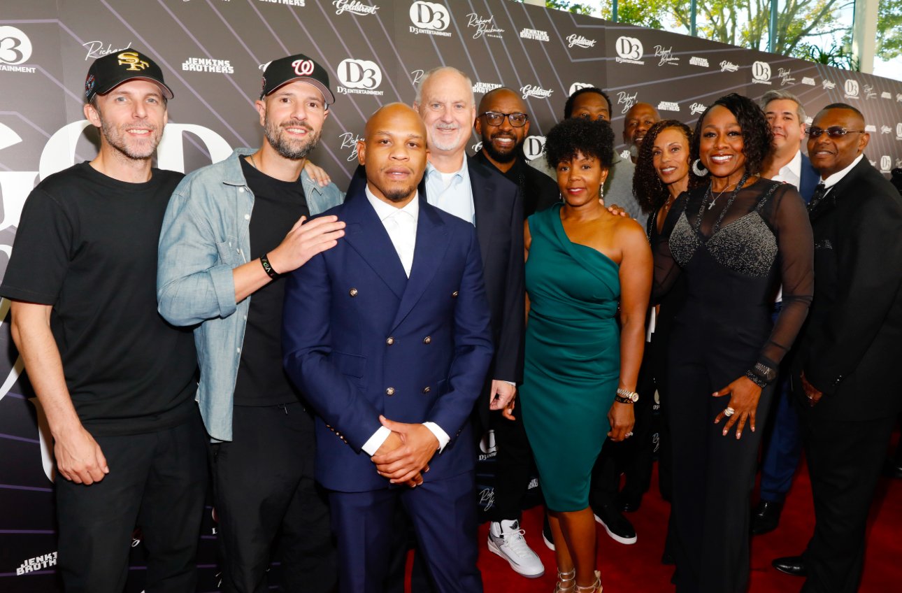 The GOD WITH US team on the red carpet