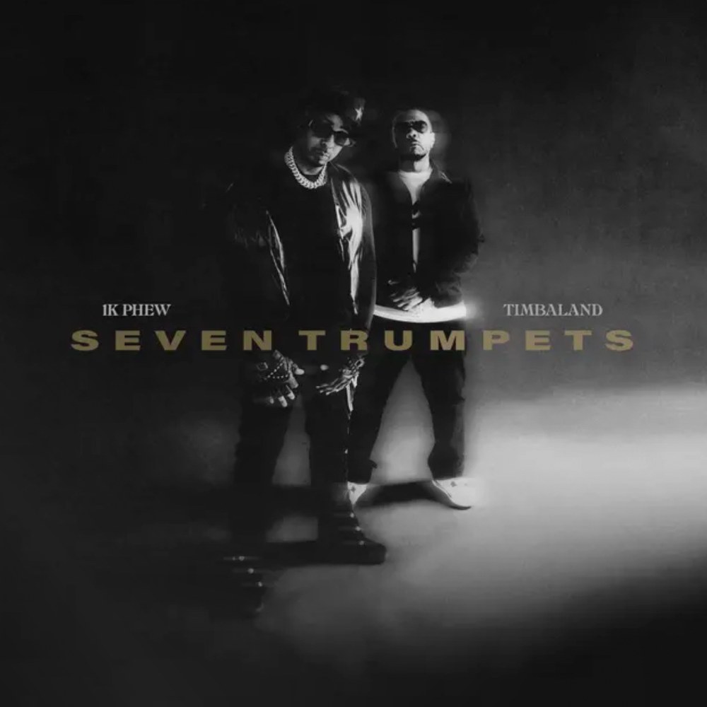1K Phew and Timbaland, Seven Trumpets album art